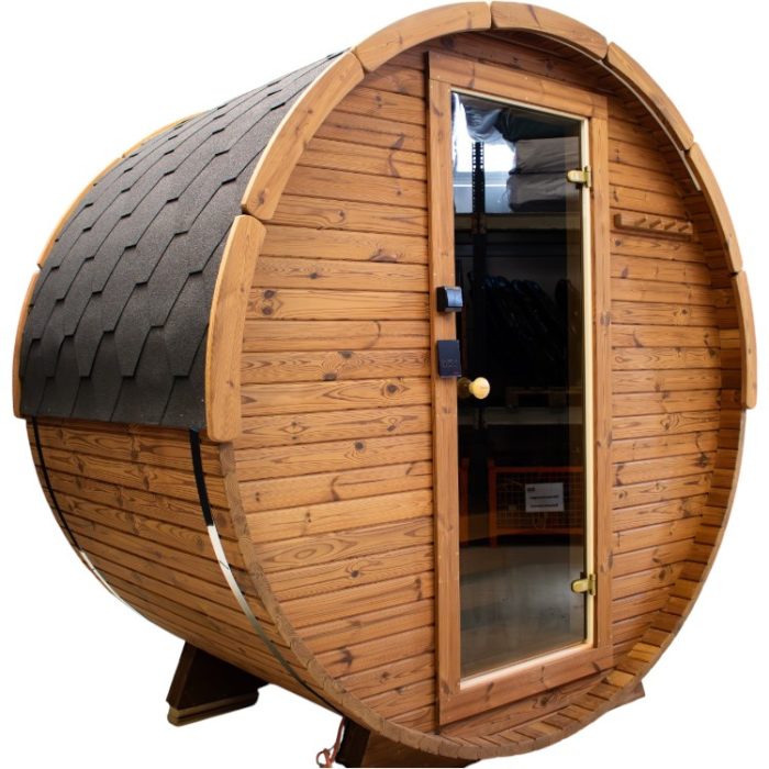 Sauna | Terrassensauna | Fasssauna | Gartensauna – Bild 4