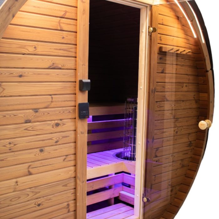Sauna | Terrassensauna | Fasssauna | Gartensauna – Bild 9